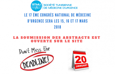 Soumission des abstracts